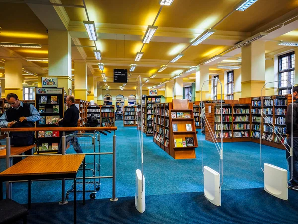 Biblioteca Central HDR em Bristol — Fotografia de Stock