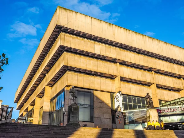 Centrale bibliotheek in Birmingham (Hdr) — Stockfoto