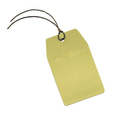 Vintage görünümlü etiket