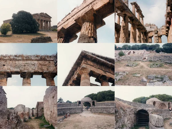 Paestum sito archeologico a Paestum — Foto Stock