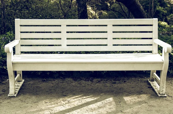 Vintage looking Bench picture — Stock Photo, Image