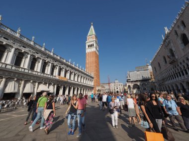 Venedik'te San Marco Meydanı