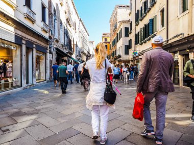HDR Venedik gelen turist