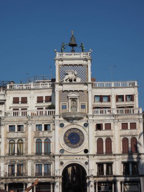 Venedik'te San Marco Saat Kulesi