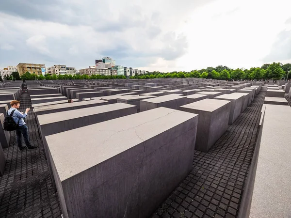 Pomnik Pomordowanych Żydów Europy w Berlinie (Hdr) — Zdjęcie stockowe