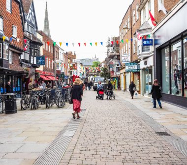 HDR görünümü Salisbury şehir