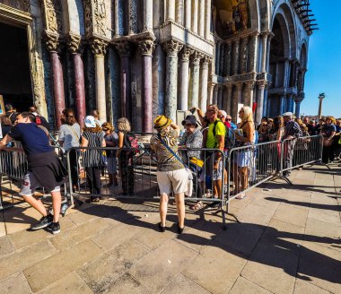 HDR St Mark Meydanı Venedik