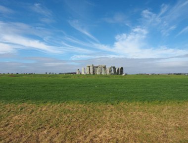 Wiltshire 'daki Stonehenge anıtı