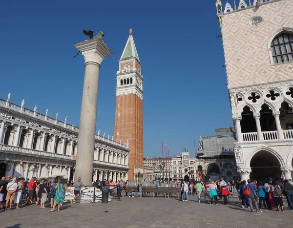 Piazza San Marco a Venezia — Foto Stock