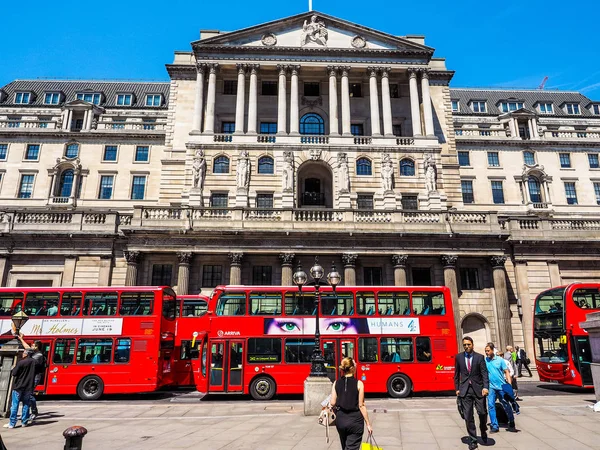 Bank of England in London (Hdr) — Stockfoto