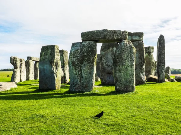 HDR Stonehenge anıt Wiltshire'deki/daki oteller — Stok fotoğraf