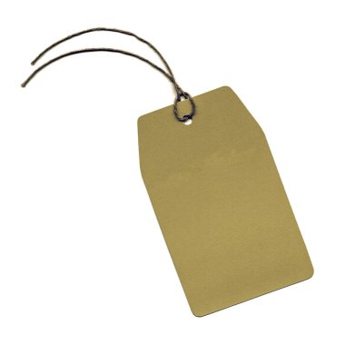 Vintage görünümlü etiket