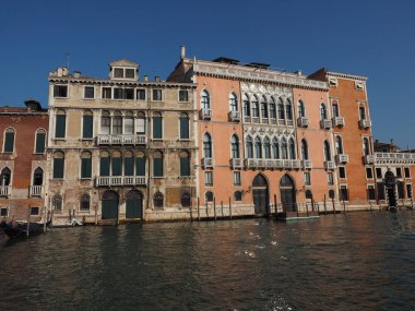 Venedik 'teki Kanal Grande