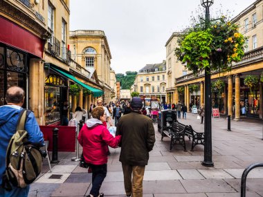 HDR banyo gelen turist
