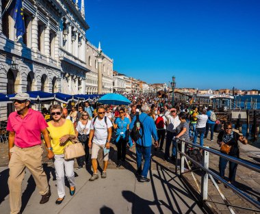 Venedik 'te HDR Riva degli Schiavoni