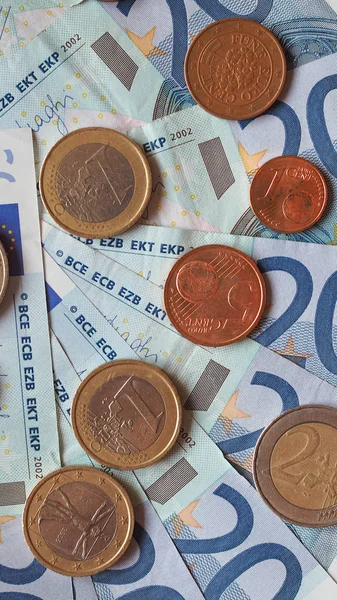 Billets de banque en euros — Photo