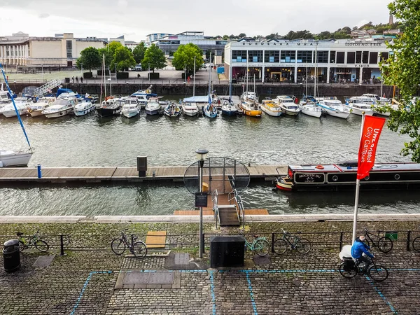 HDR Bristol порт в Бристоль — стокове фото