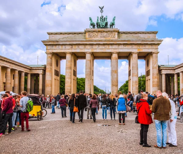 Brandenburger Tor Berlin (HDR) — Stock Photo, Image