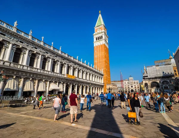 Piazza San Marco HDR a Venezia — Foto Stock