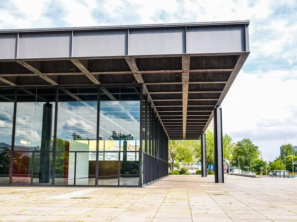 Neue Nationalgalerie (HDR) — Stok fotoğraf