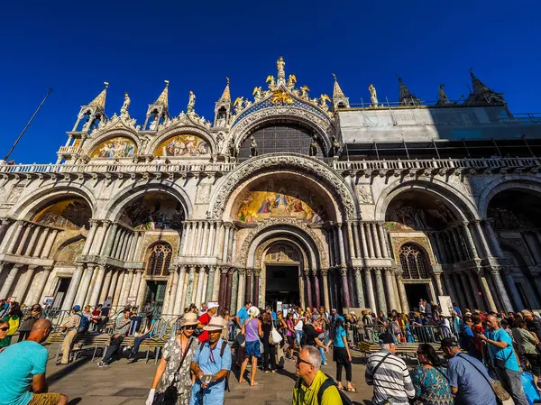 Piazza San Marco HDR a Venezia — Foto Stock