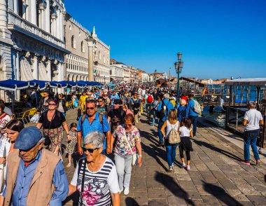 Venedik 'te HDR Riva degli Schiavoni