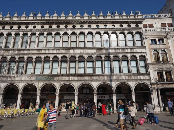 Venedik'te San Marco Meydanı — Stok fotoğraf