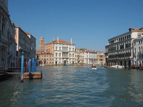 Venedik 'teki Kanal Grande — Stok fotoğraf