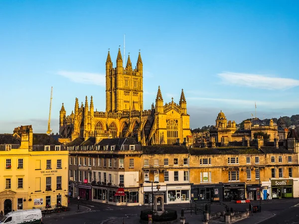 HDR Bath Abbey in Bad — Stockfoto