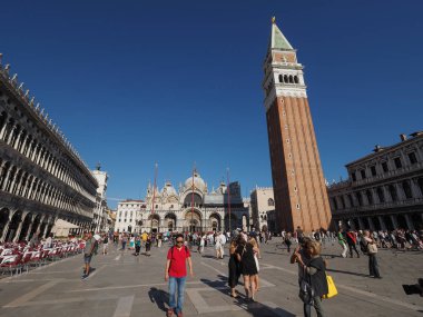 Venedik'te San Marco Meydanı