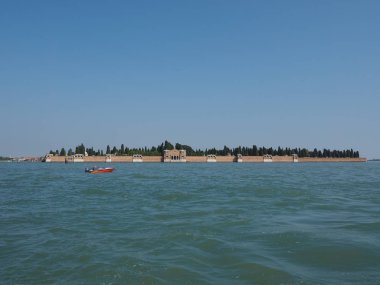 Venedik 'teki San Michele mezarlık adası