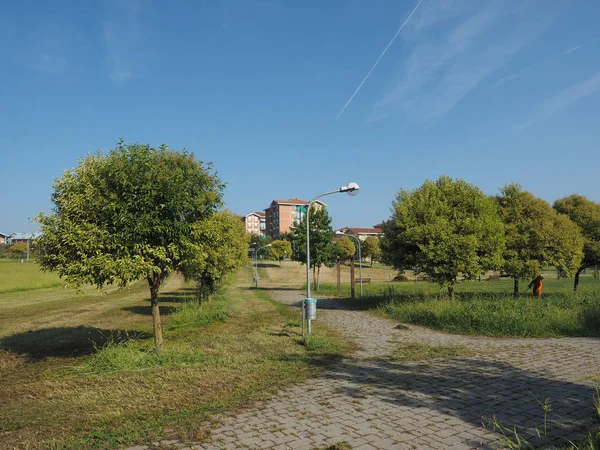 Villaggio Fiat Sozialwohnungen in Settimo Torinese — Stockfoto