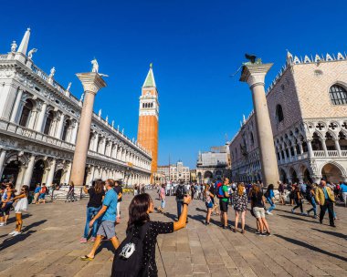 HDR St Mark Meydanı Venedik