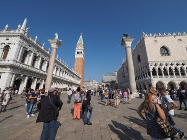 Venedik'te San Marco Meydanı