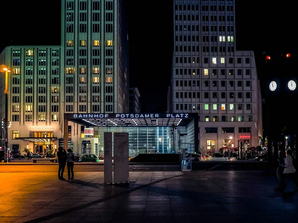 Potsdamerplatz a Berlino (HDR) ) — Foto Stock