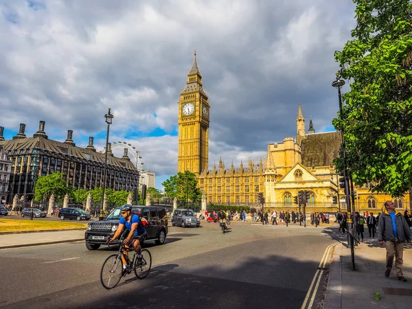 Площі парламенту в Лондоні (Hdr) — стокове фото