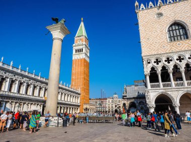 HDR St Mark Meydanı Venedik
