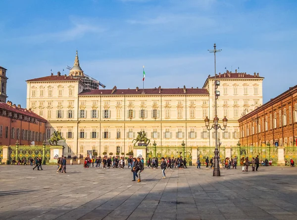 Palazzo Reale Turín (HDR ) — Foto de Stock