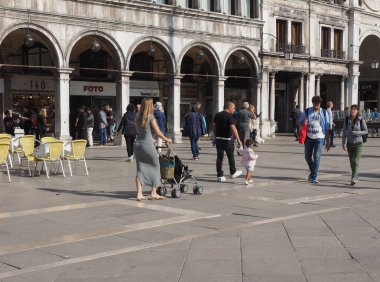 Venedik'te San Marco Meydanı