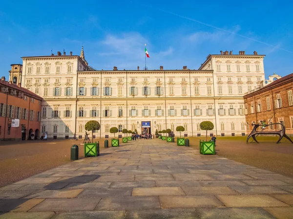 Palazzo Reale Turin (HDR) — Stock Photo, Image