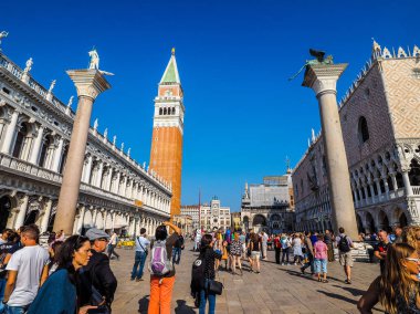 HDR St Mark Meydanı Venedik