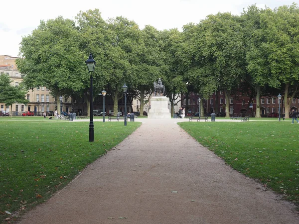 Queen Square w Bristol — Zdjęcie stockowe