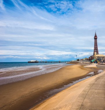 The Blackpool Tower (HDR) clipart