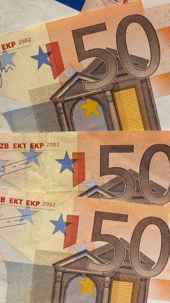 Billets de 50 euros — Photo