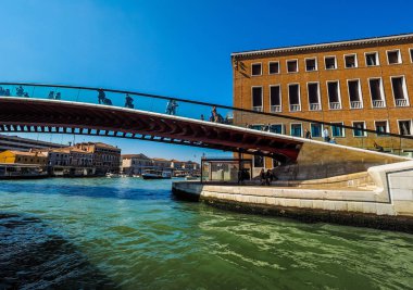 Venedik 'te HDR Ponte della Costituzione