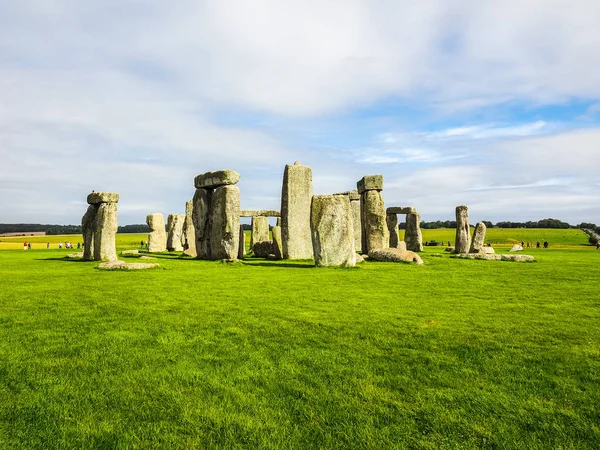 HDR Stonehenge anıt Wiltshire'deki/daki oteller — Stok fotoğraf