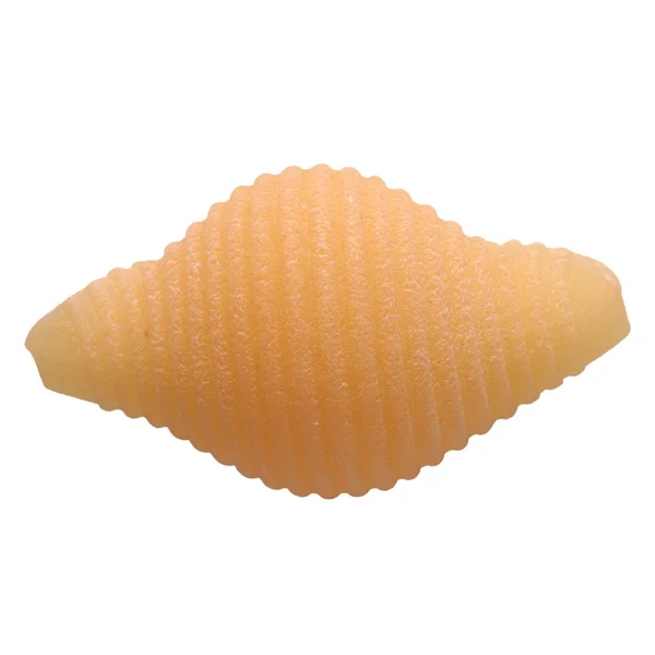 Conchiglie (Shell) Massa italiana isolada sobre branco — Fotografia de Stock