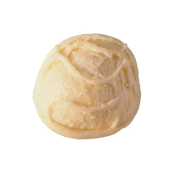 Italské těstoviny orecchiette izolované na bílém — Stock fotografie