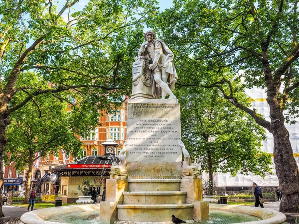 Estatua de Shakespeare en Londres (HDR ) — Foto de Stock