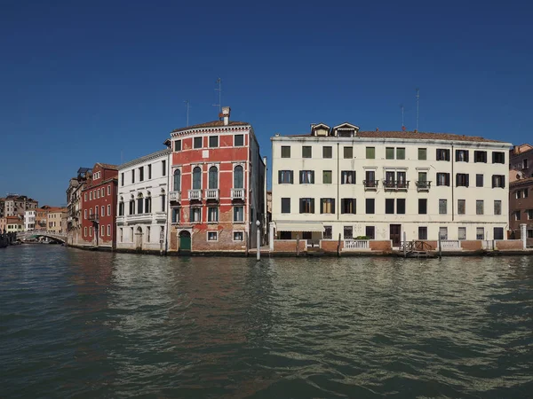 Canal Grande en Venecia — Foto de Stock